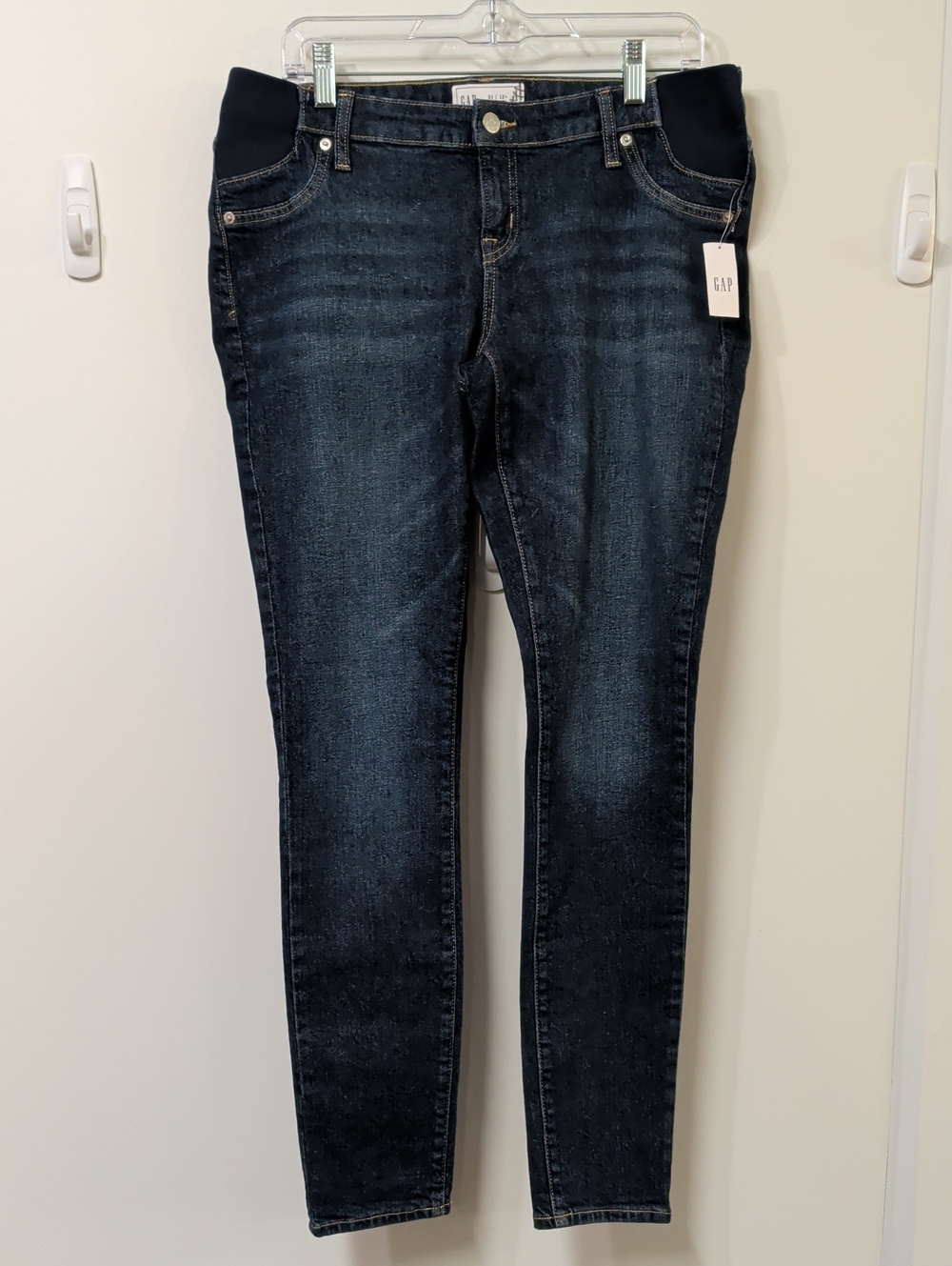 GAP Maternity Adjustable Waist Skinny Jeans Size 31